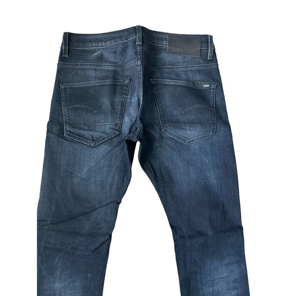 G STAR RAW Mens Dark Wash Slim Jeans Size 32 x 34 NWOT - Picture 6 of 9